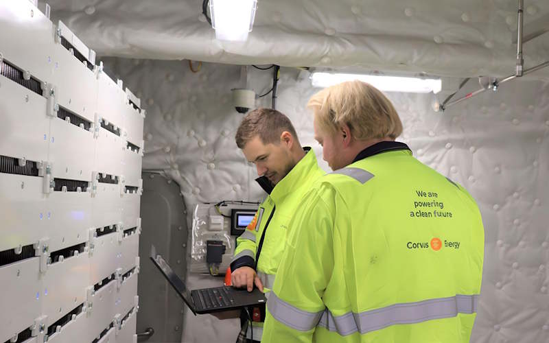 Battery service (Corvus)