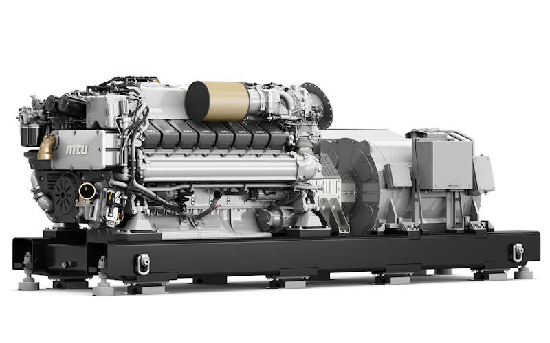 mtu 16V2000 GenSet mtu genset (R-R)