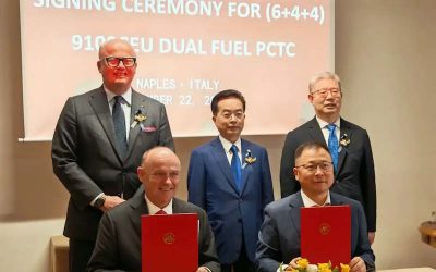 HOEGH ORDERS MORE GREEN PCTCs FROM CHINA