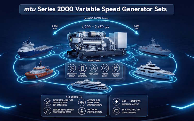 mtu-genset genset (R-R0