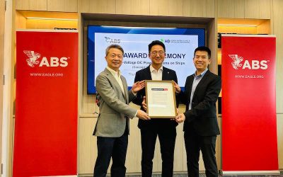 ABS VERIFIES KOREAN TECHNOLOGY FOR LARGE VESSEL ELECTRIFICATION