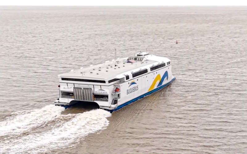 LARGEST BATTERY-ELECTRIC FERRY BEGINS SERVICE