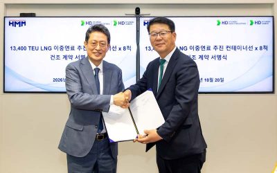 HMM INVESTS KRW 2 TRILLION IN EIGHT LOW-CARBON NEWBUILDS