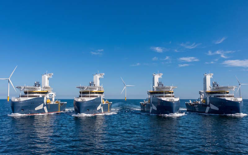 KONGSBERG TO EQUIP FOUR NEW OFFSHORE WIND CSOVs