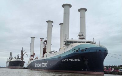 SIX ROTOR SAILS FOR LD ARMATEURS’ CARGO VESSEL