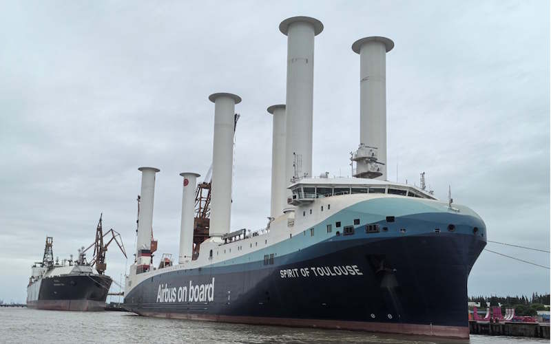 SIX ROTOR SAILS FOR LD ARMATEURS’ CARGO VESSEL