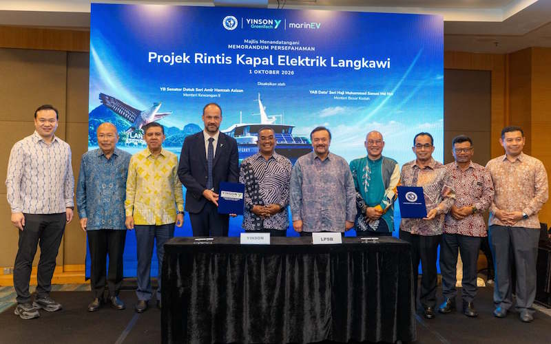MALAYSIA LAYS PLANS FOR ALL-ELECTRIC FERRY OPERATIONS